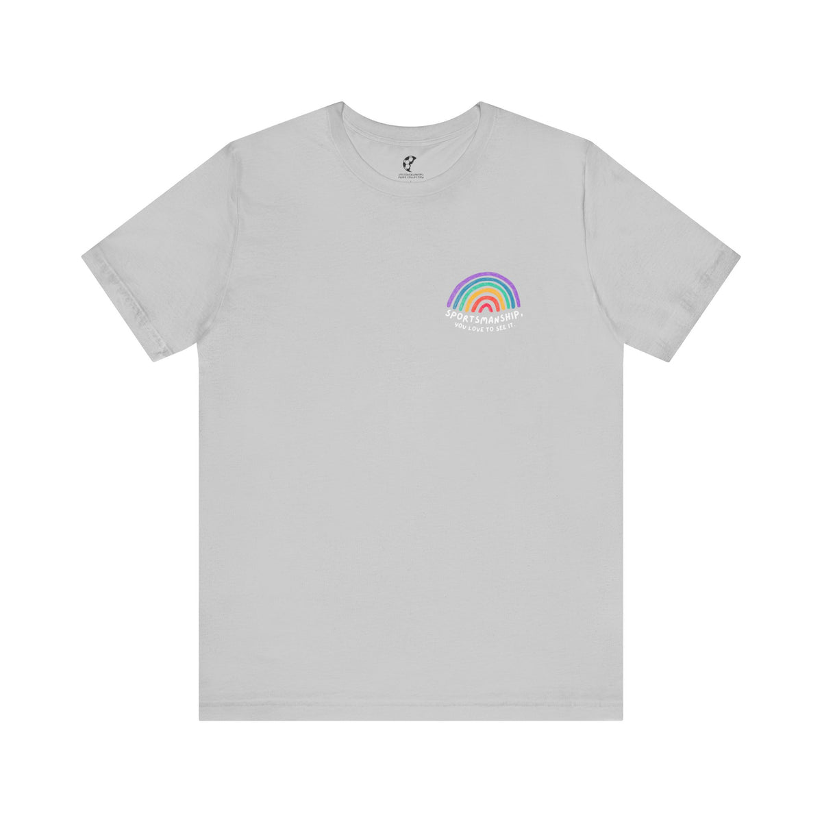 Sportsmanship Rainbow Pride Adult T-Shirt