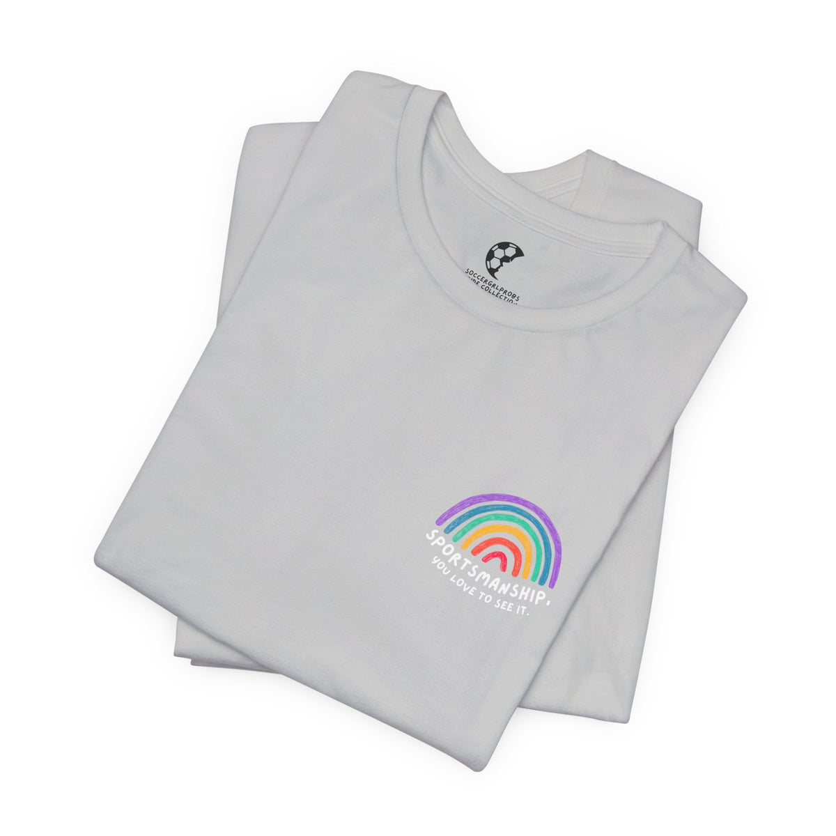 Sportsmanship Rainbow Pride Adult T-Shirt