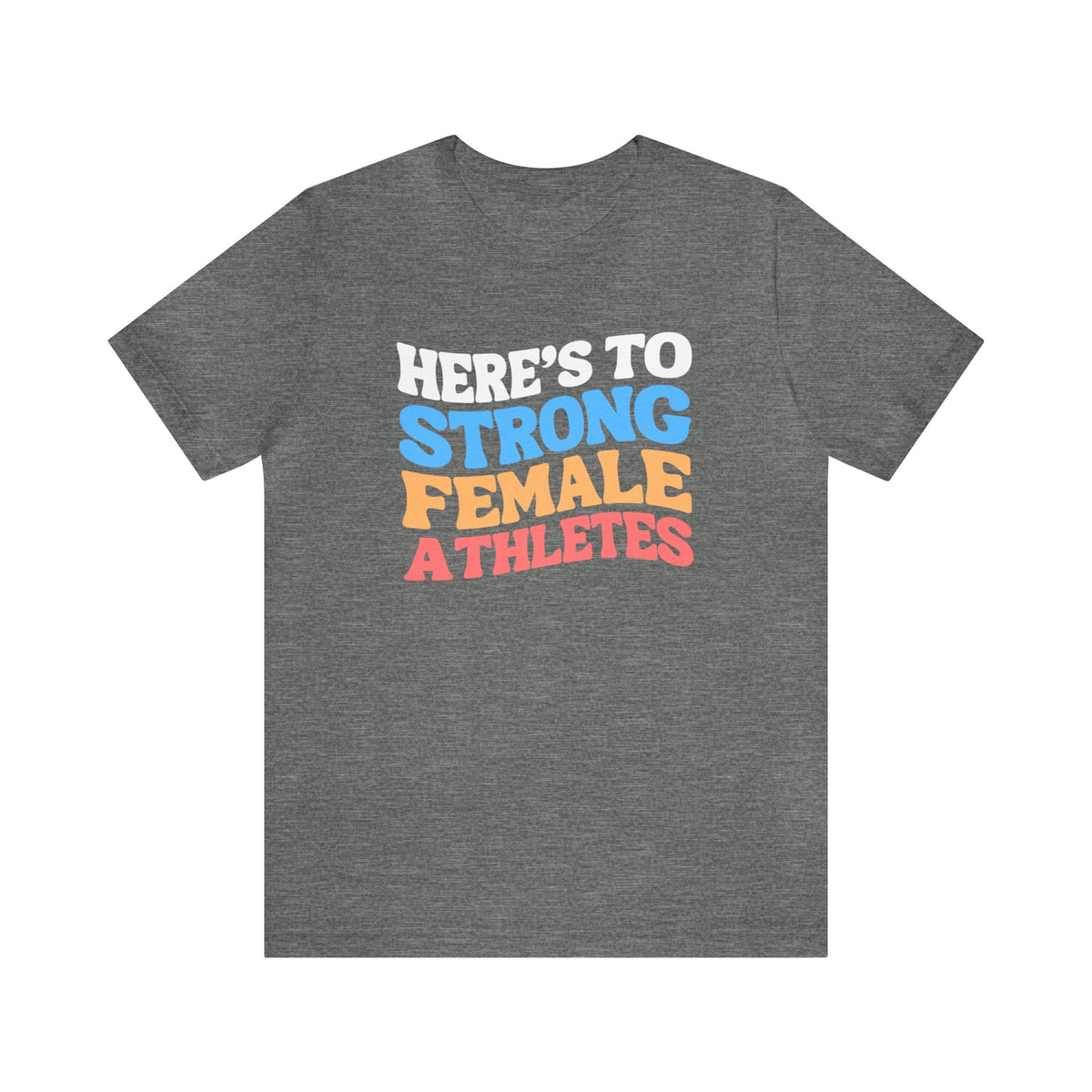 Strong Female Athletes Adult T-Shirt