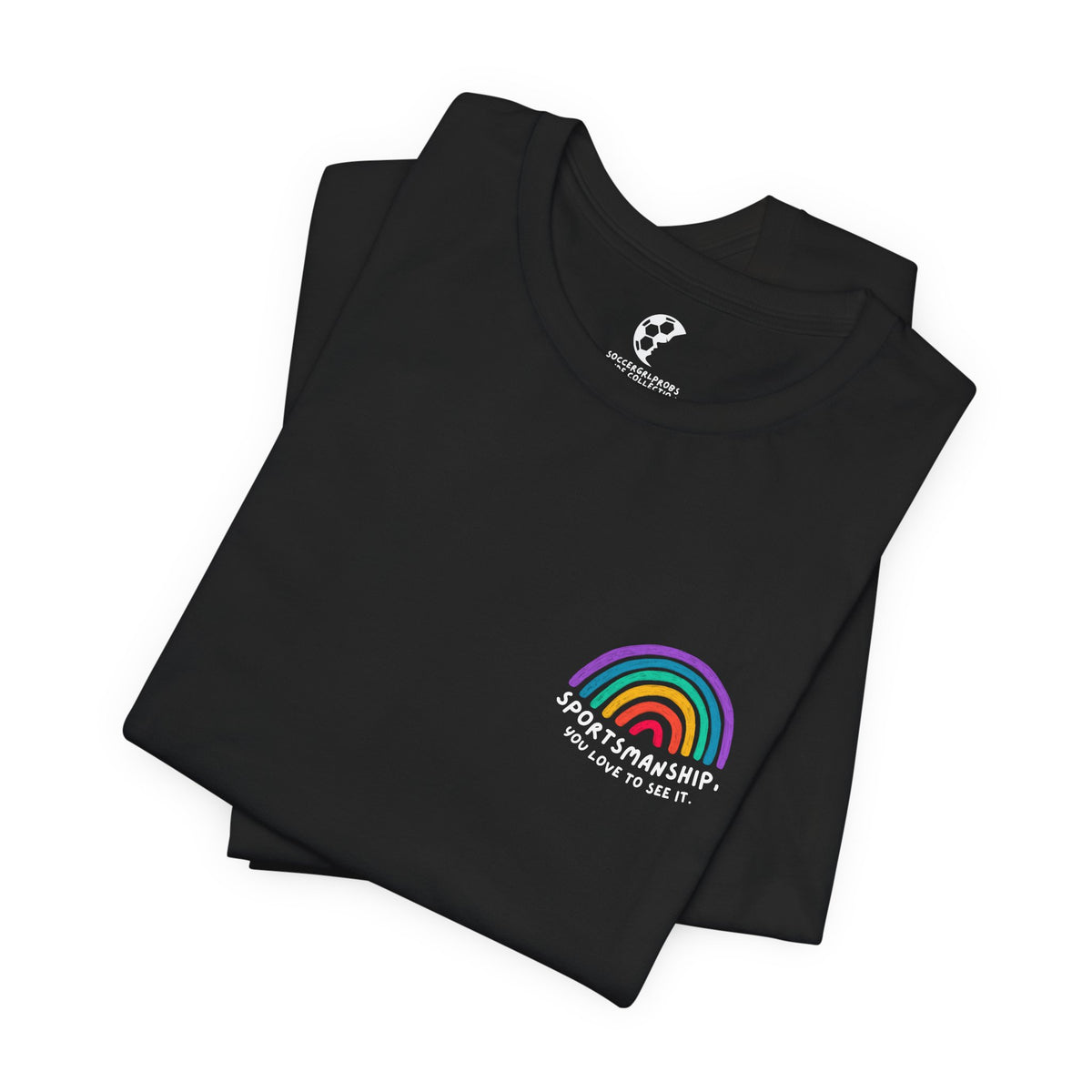 Sportsmanship Rainbow Pride Adult T-Shirt