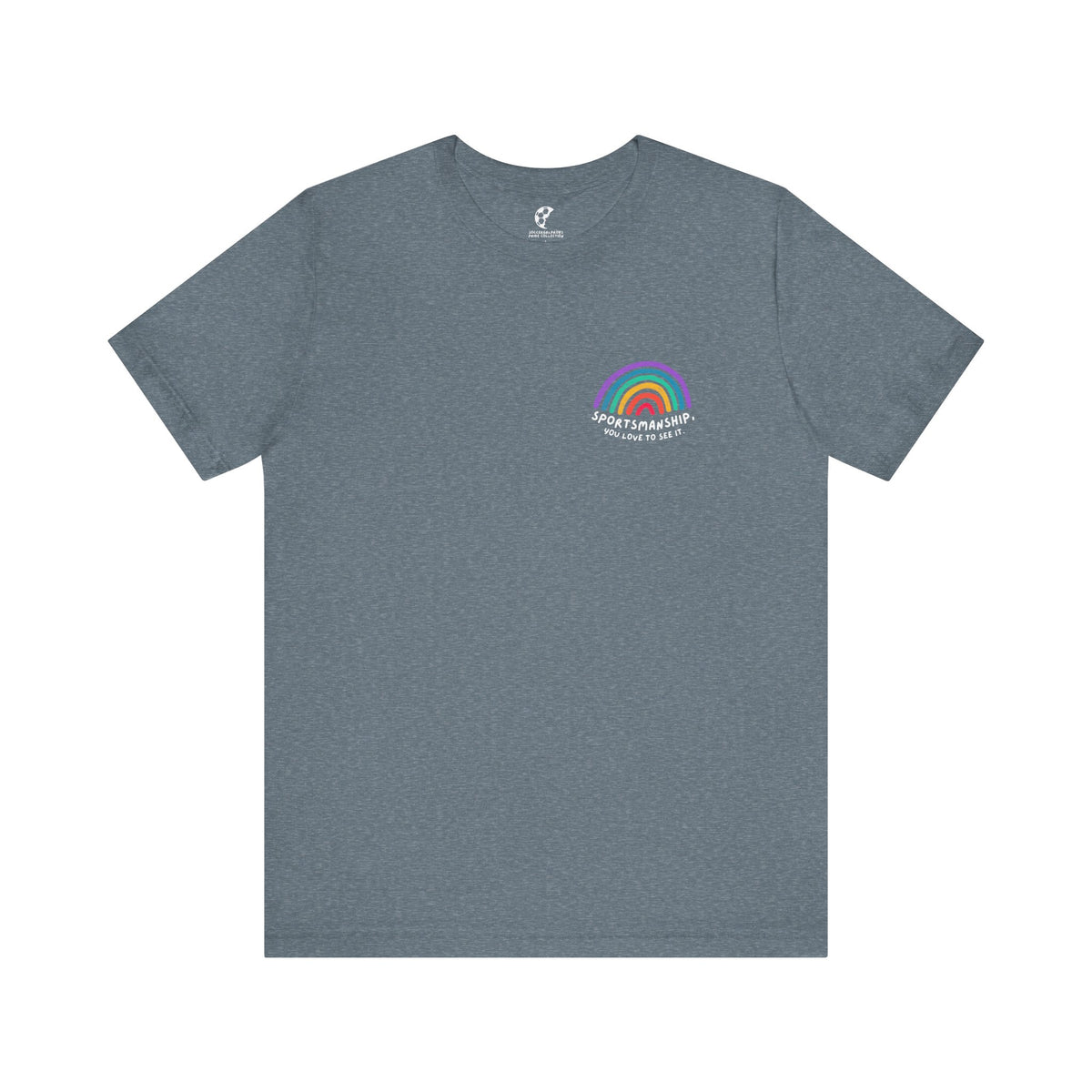 Sportsmanship Rainbow Pride Adult T-Shirt