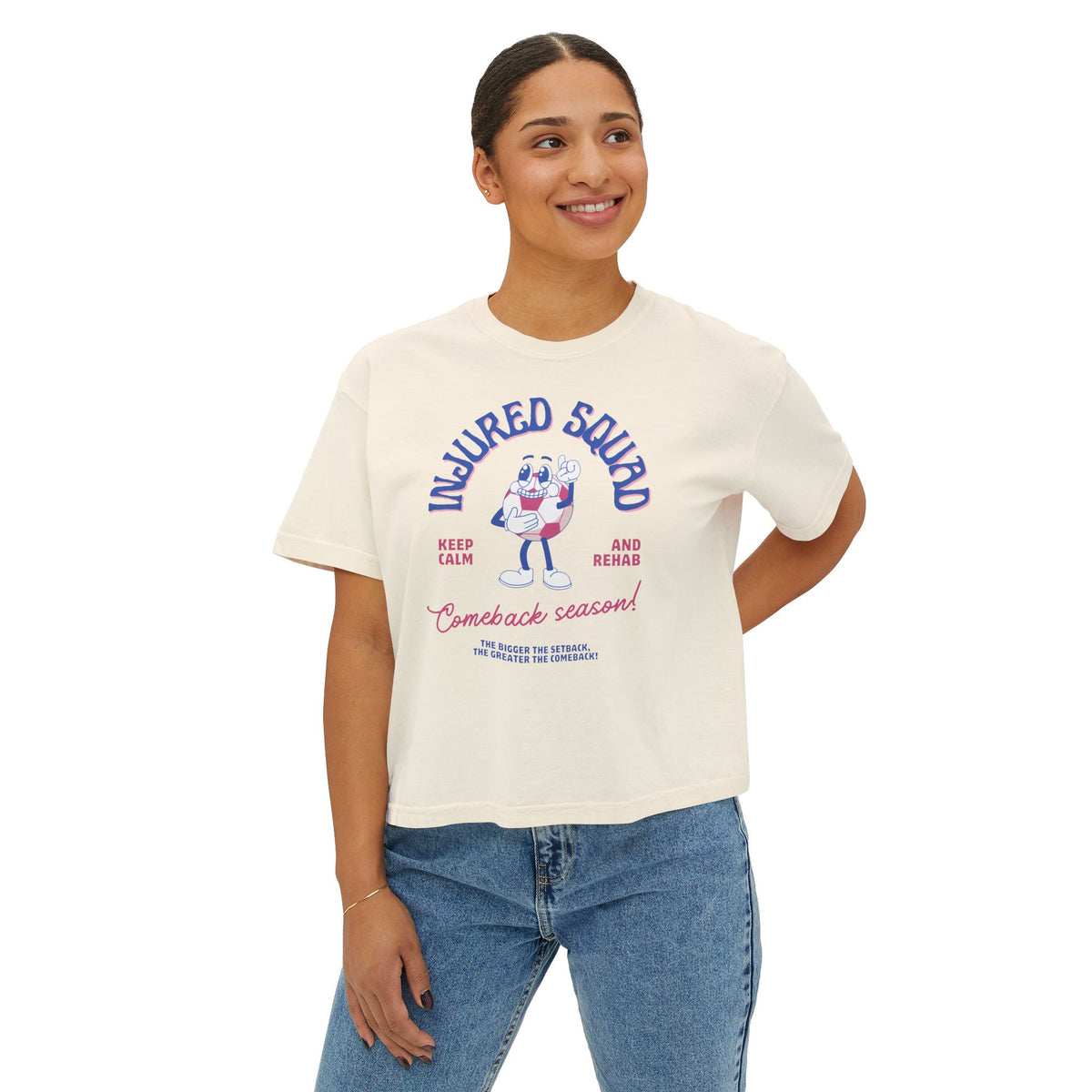 Injured Squad Women's Boxy Tee