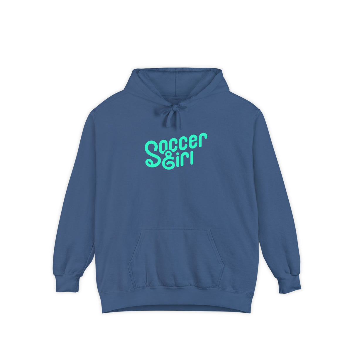 Soccer Girl Adult Hooded Sweatshirt