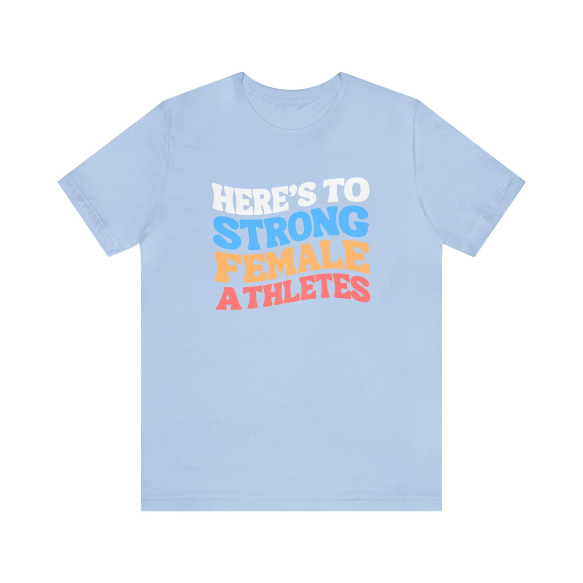 Strong Female Athletes Adult T-Shirt
