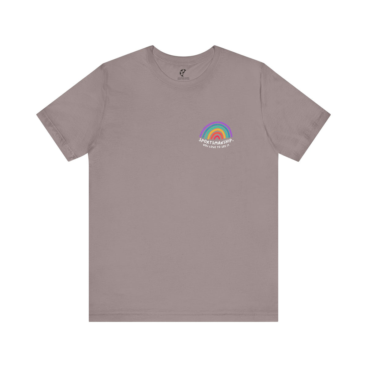 Sportsmanship Rainbow Pride Adult T-Shirt