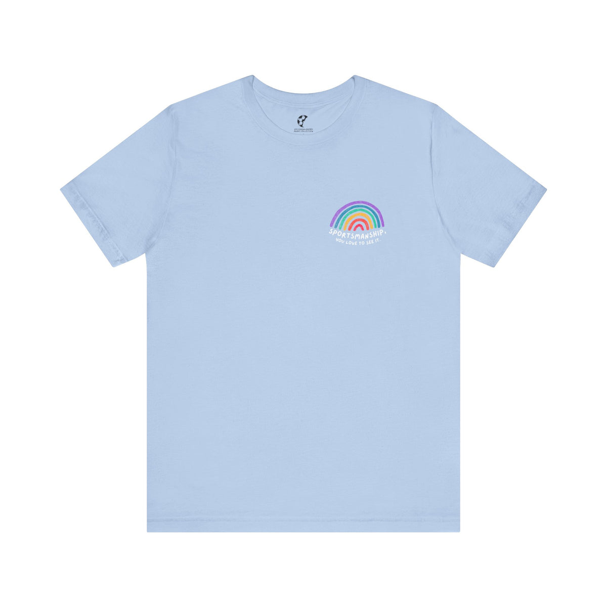 Sportsmanship Rainbow Pride Adult T-Shirt