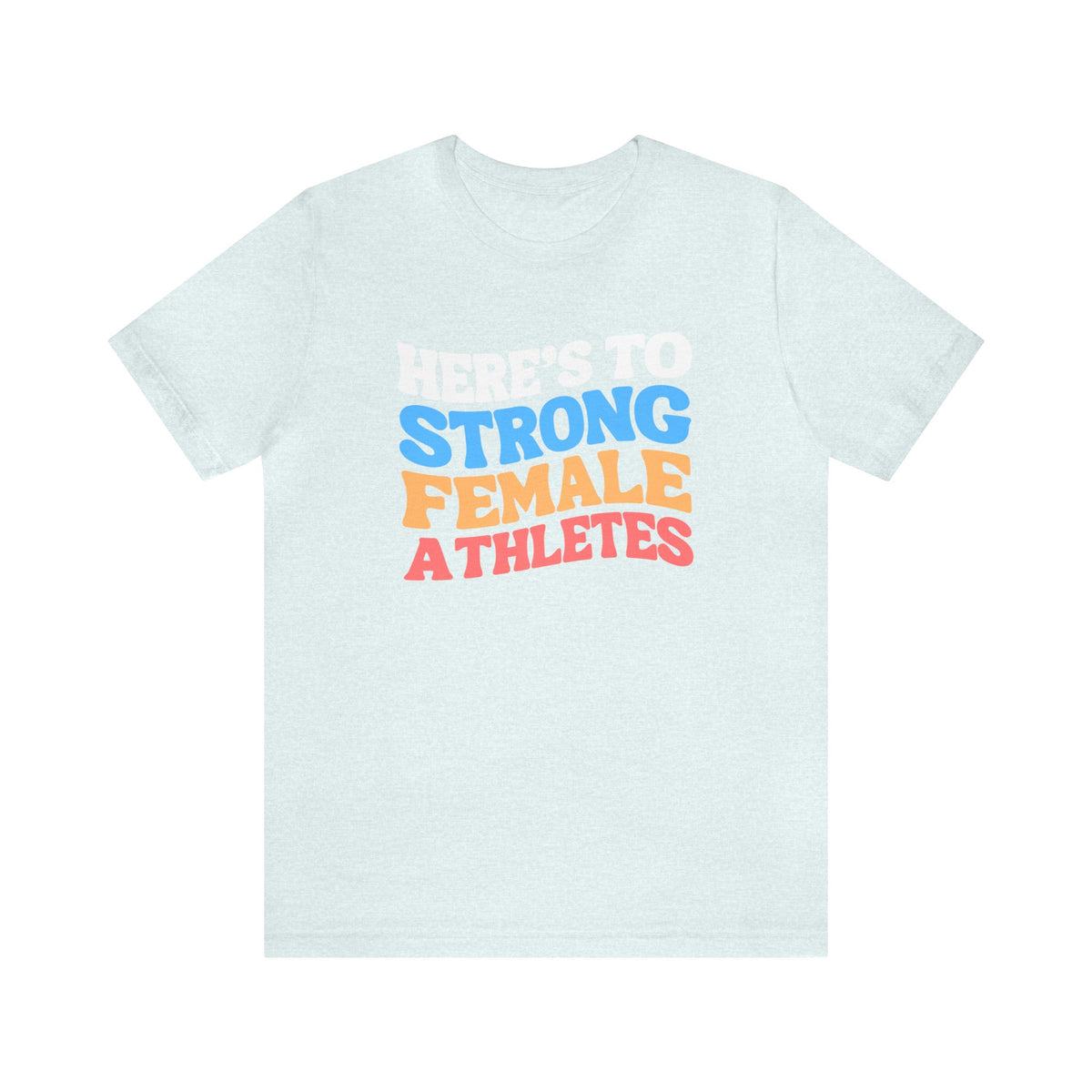 Strong Female Athletes Adult T-Shirt