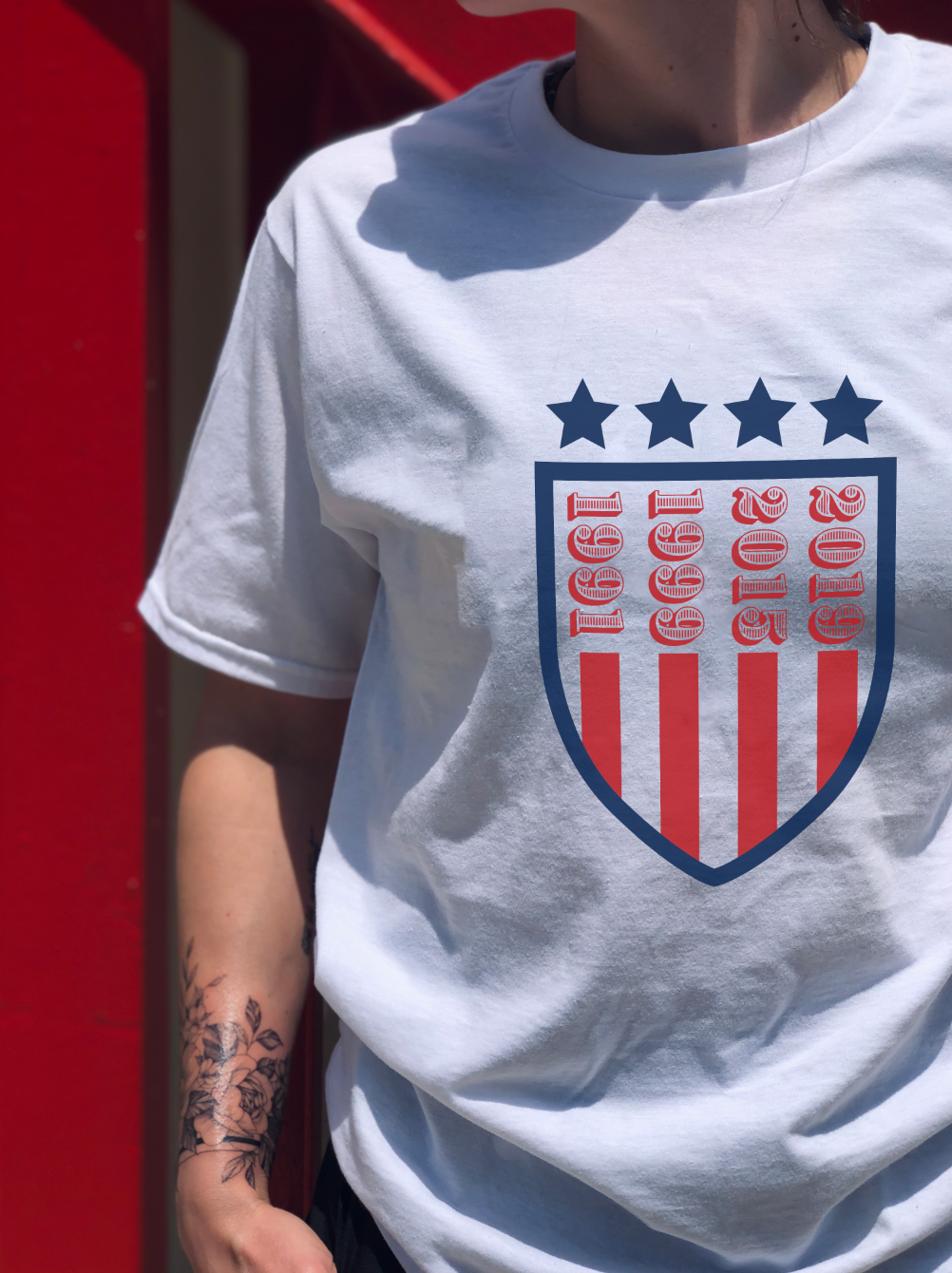 USWNT Champs Crest Adult T-Shirt