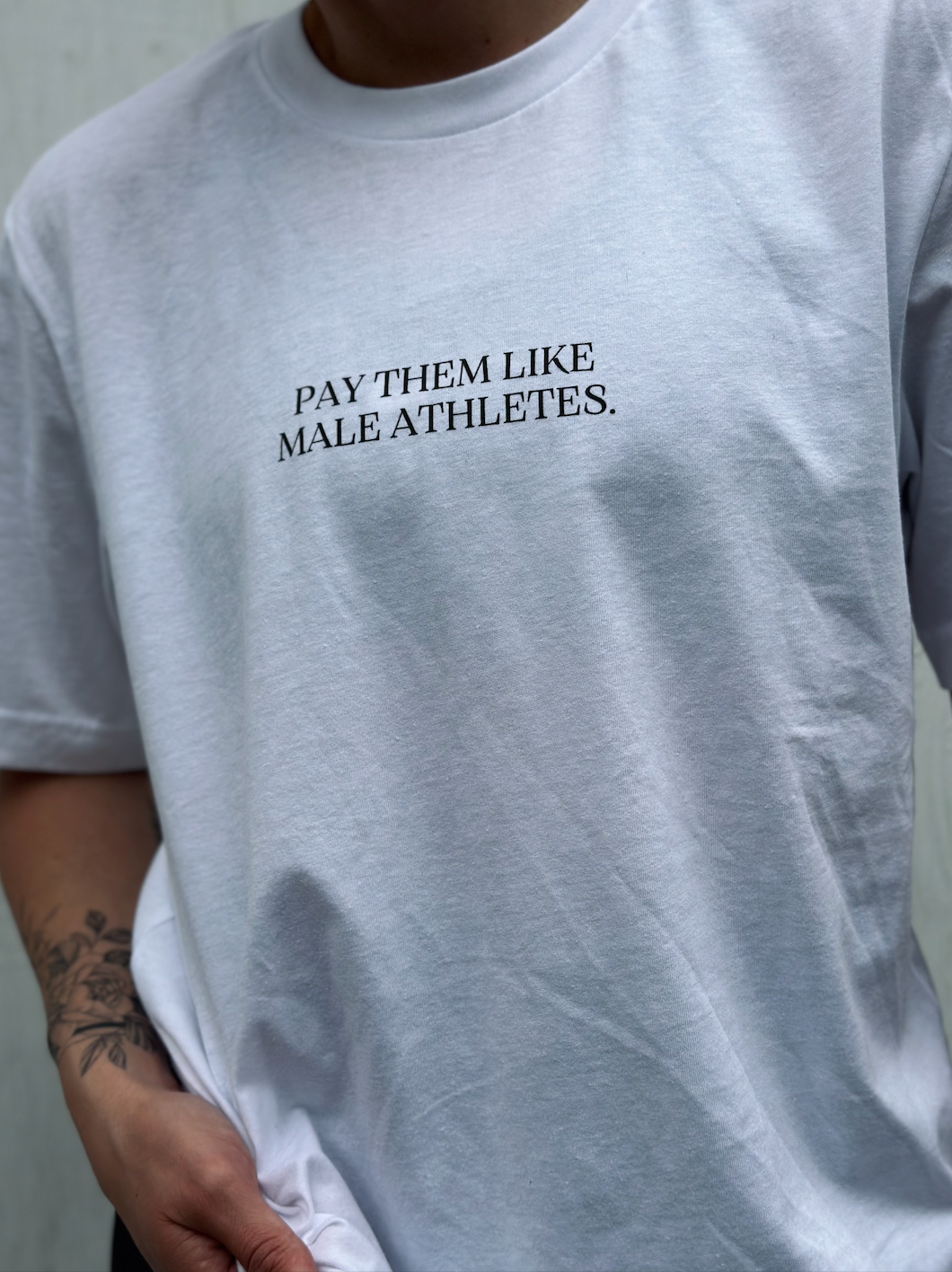 Pay Them Like Male Athletes Adult T-Shirt