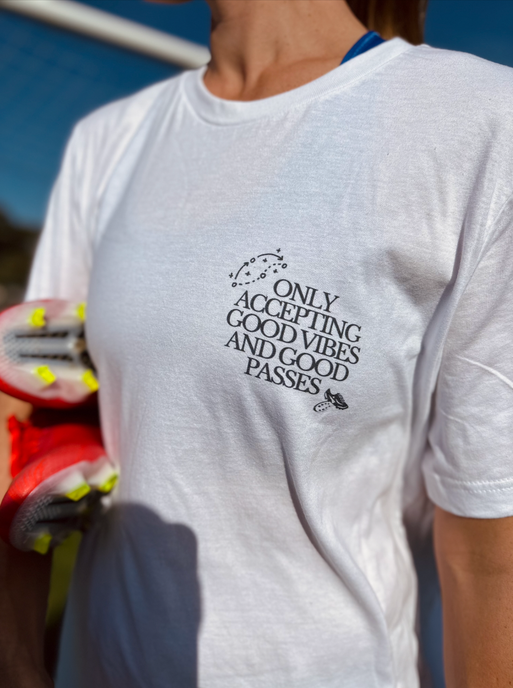 Good Vibes and Good Passes Adult T-Shirt