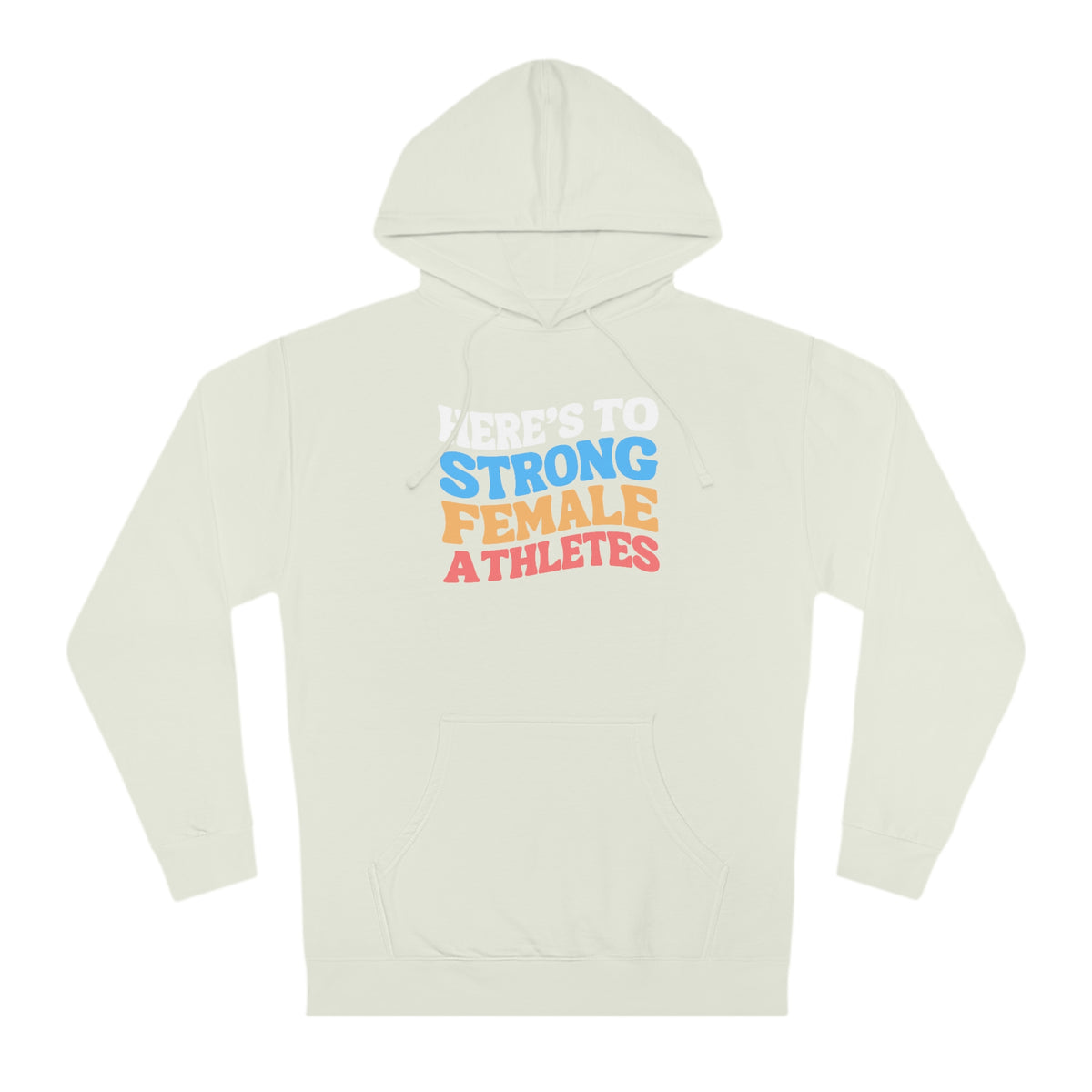 Strong Female Athletes Adult Hooded Sweatshirt