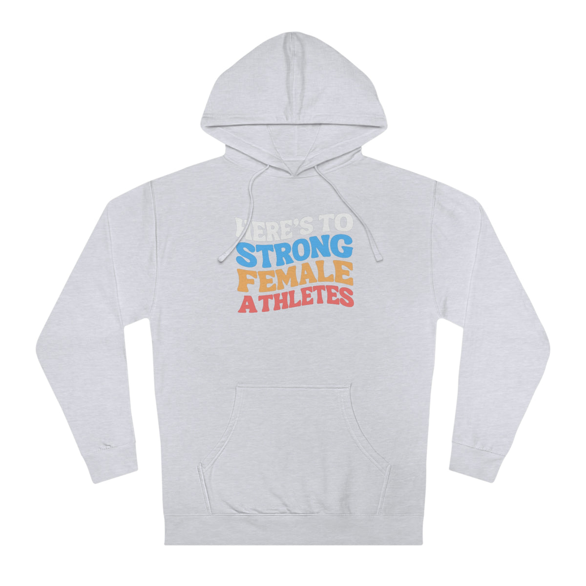 Strong Female Athletes Adult Hooded Sweatshirt