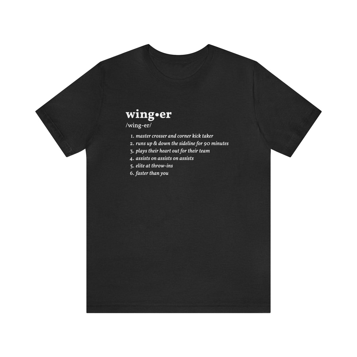 Winger Definition Adult T-Shirt