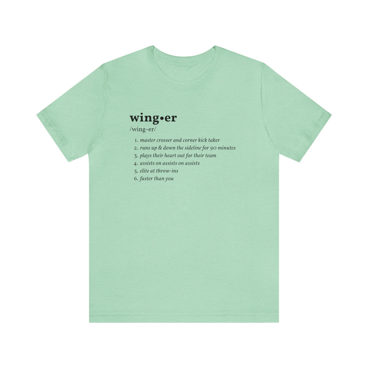 Winger Definition Adult T-Shirt