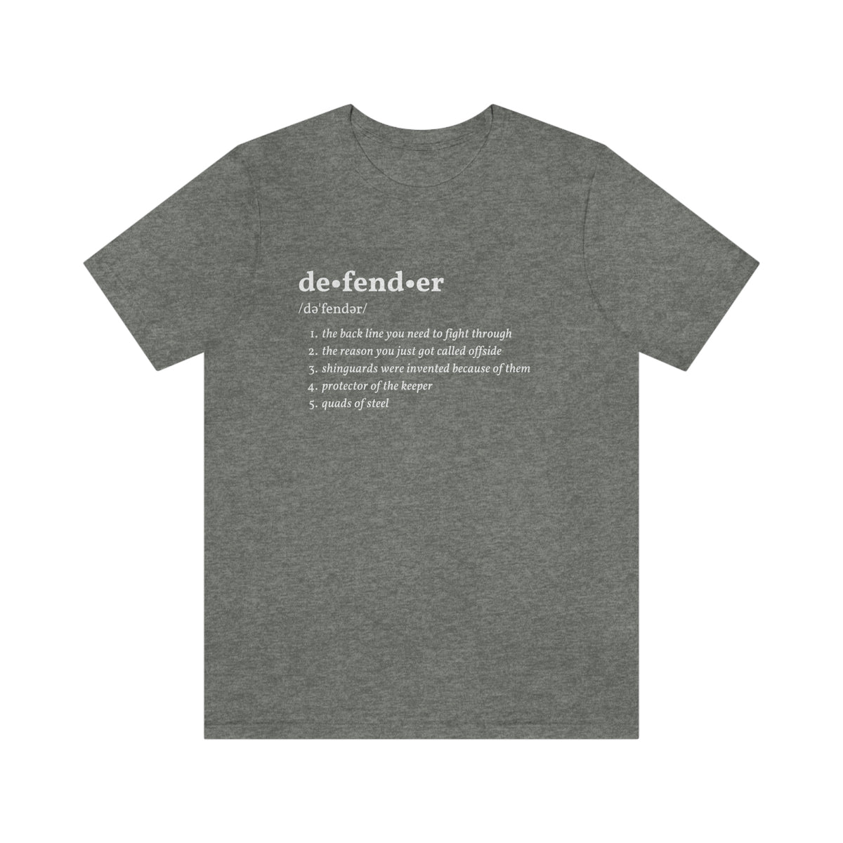 Defender Definition Adult T-Shirt
