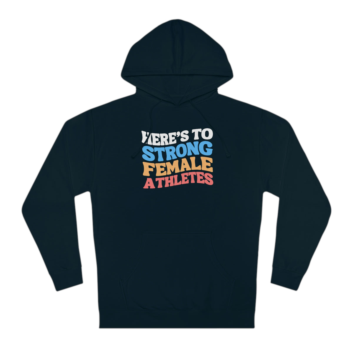 Strong Female Athletes Adult Hooded Sweatshirt