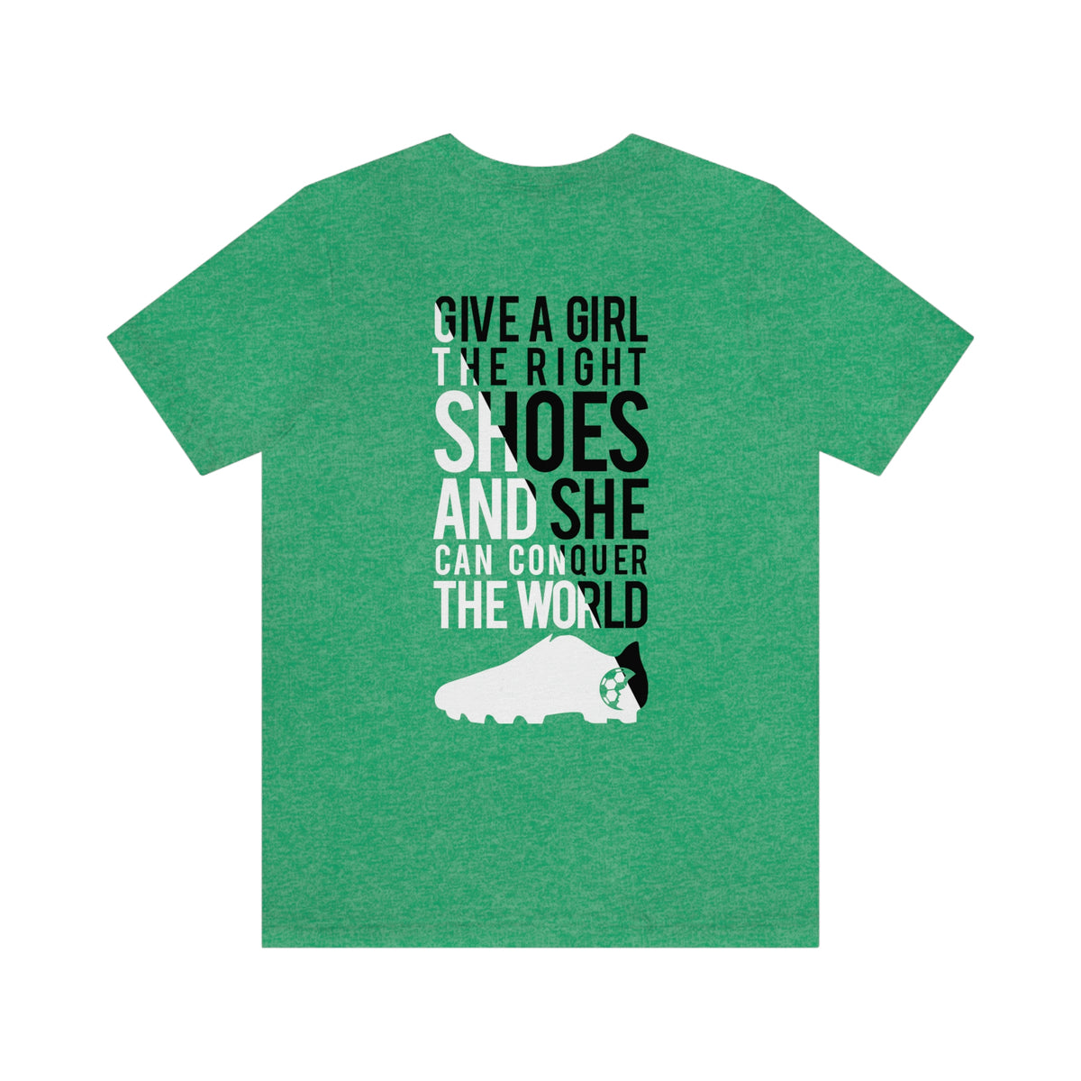 Give A Girl The Right Shoes Adult T-Shirt