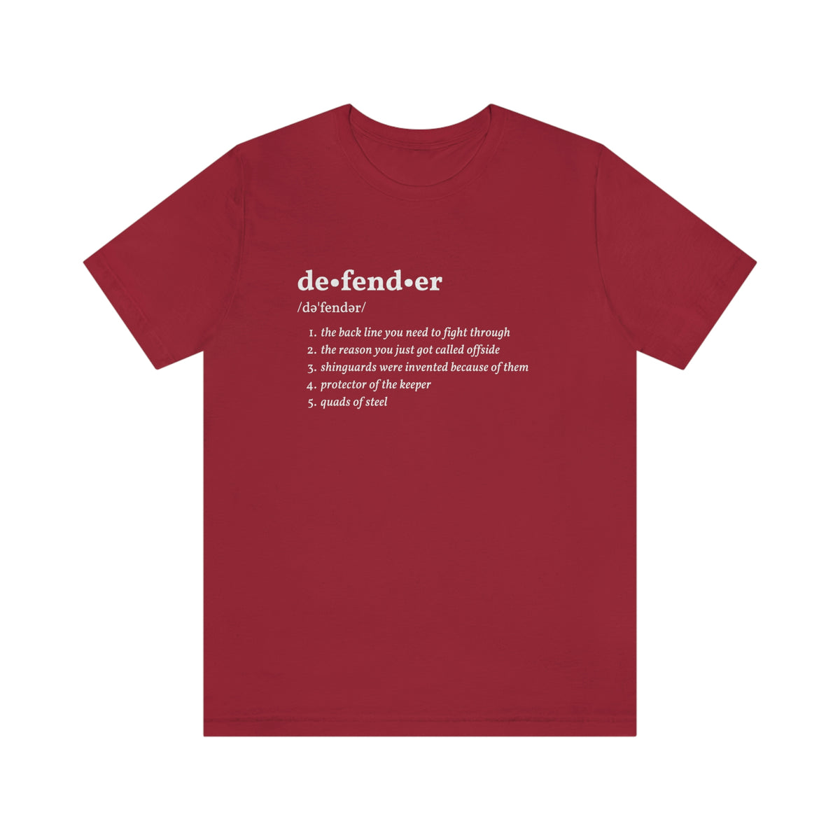 Defender Definition Adult T-Shirt