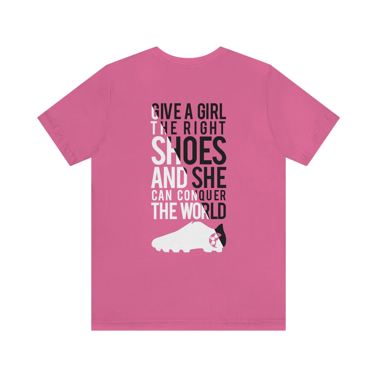 Give A Girl The Right Shoes Adult T-Shirt