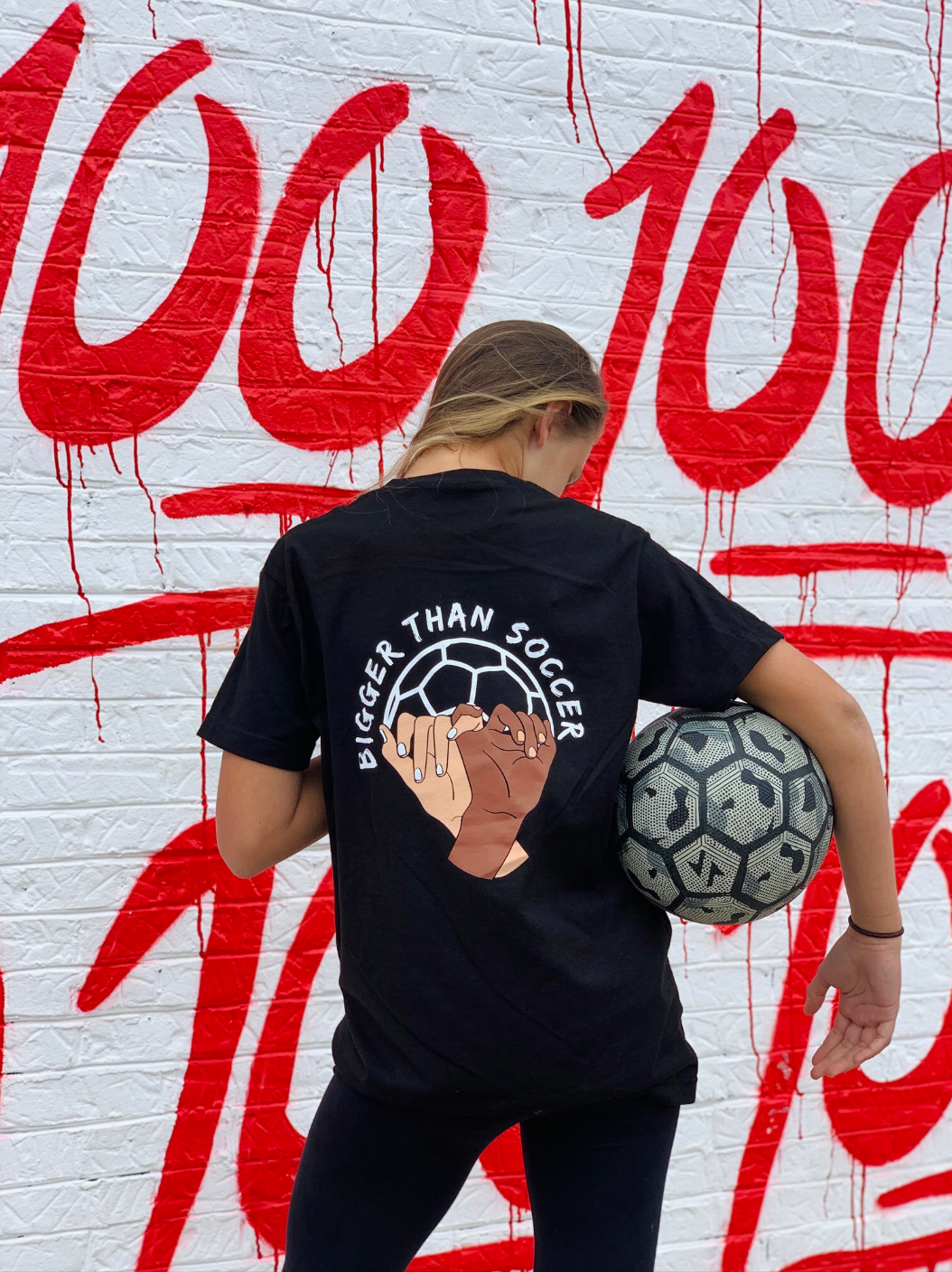 Bigger Than Soccer Adult T-Shirt