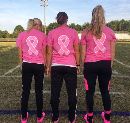 Game Day Breast Cancer T-Shirt - soccergrlprobs