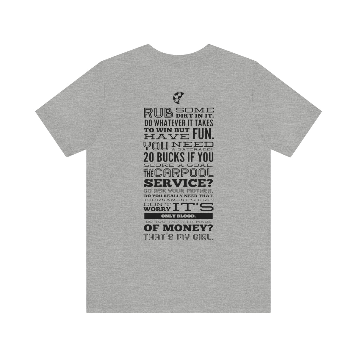 Soccer Dad Adult T-Shirt