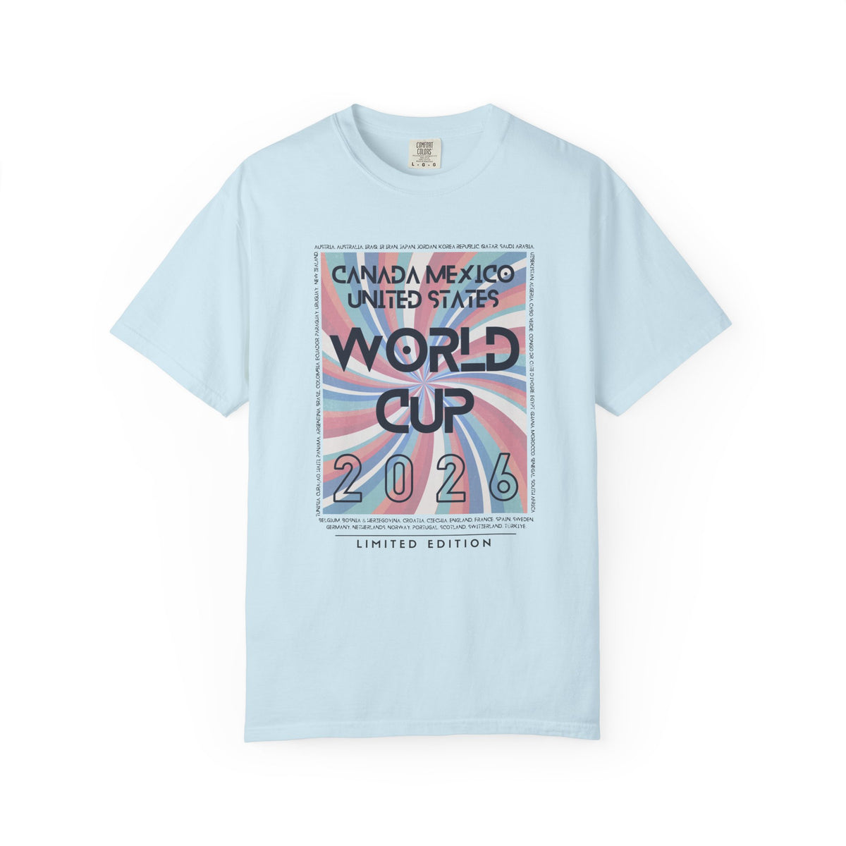 Limited Edition World Cup 2026 T‑Shirt Canada Mexico United States
