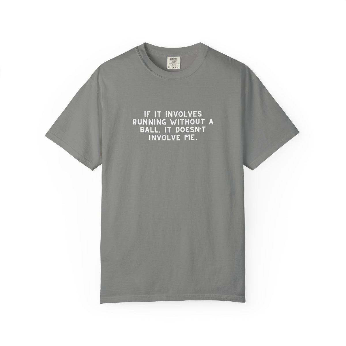 If It Involves Running Adult T-Shirt