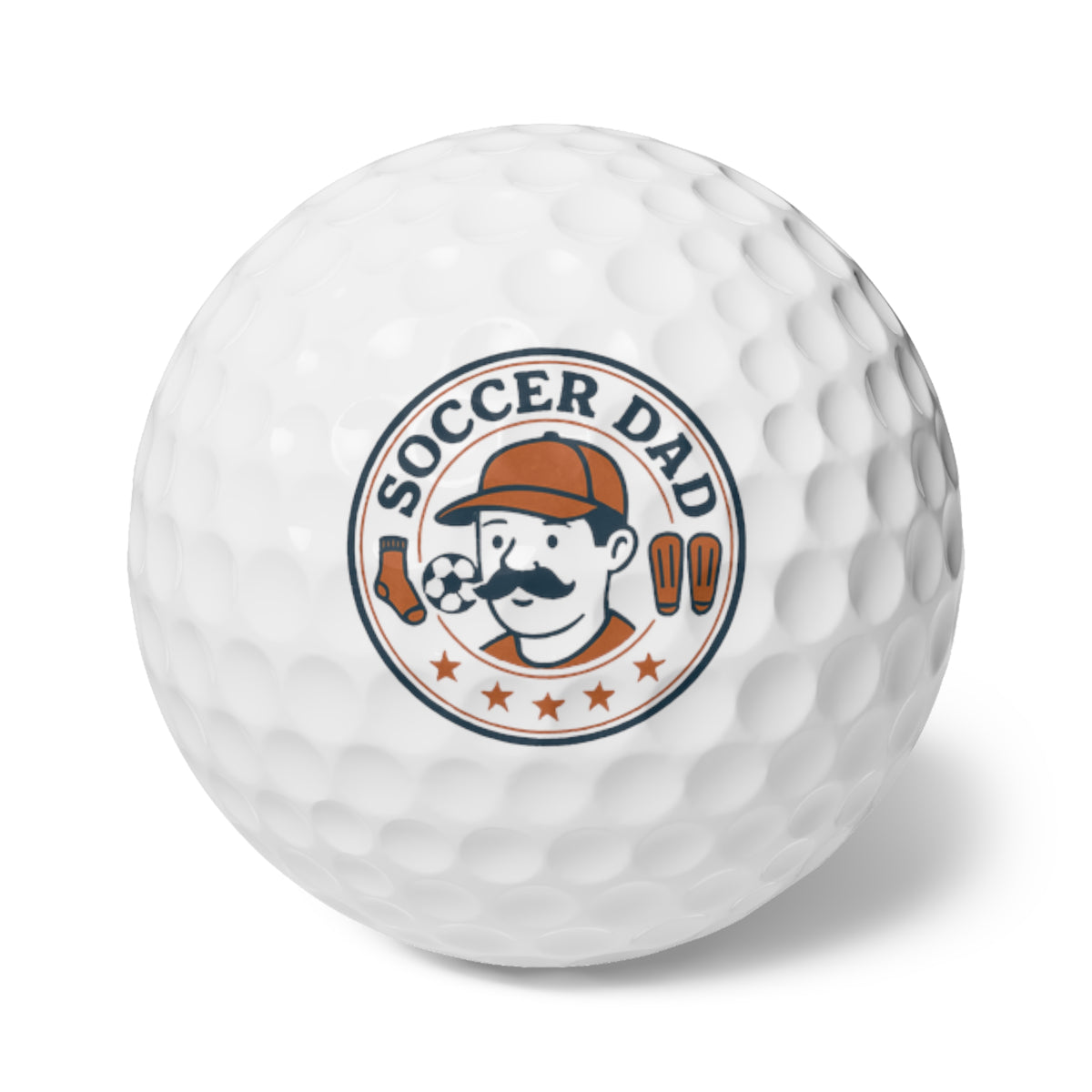 Soccer Dad Golf Balls Set of 6