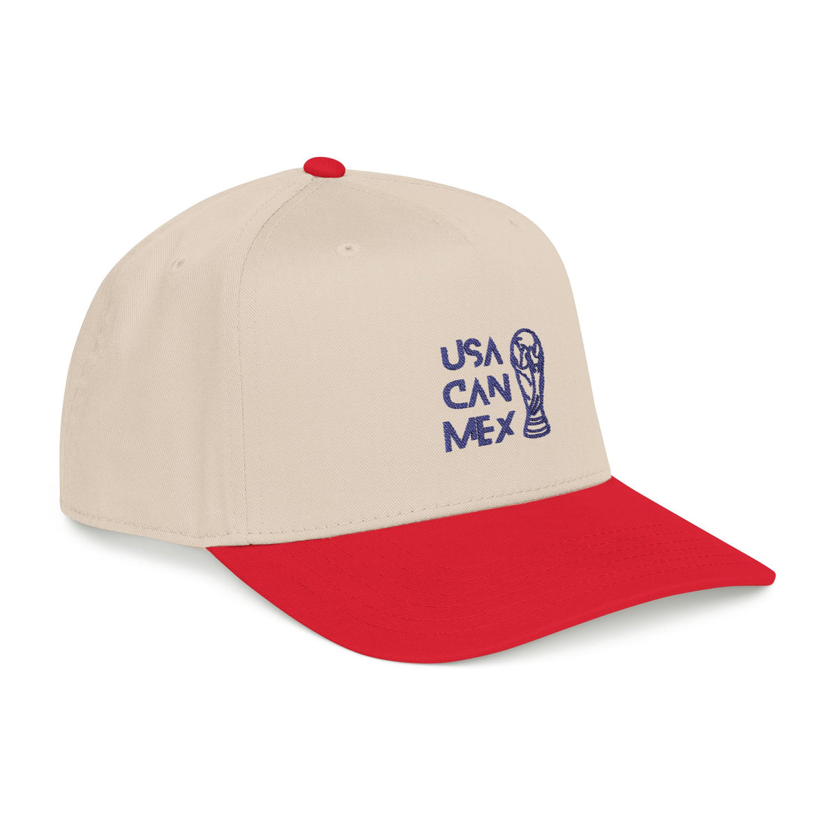 USA Canada Mexico World Cup Mid-Profile Baseball Hat