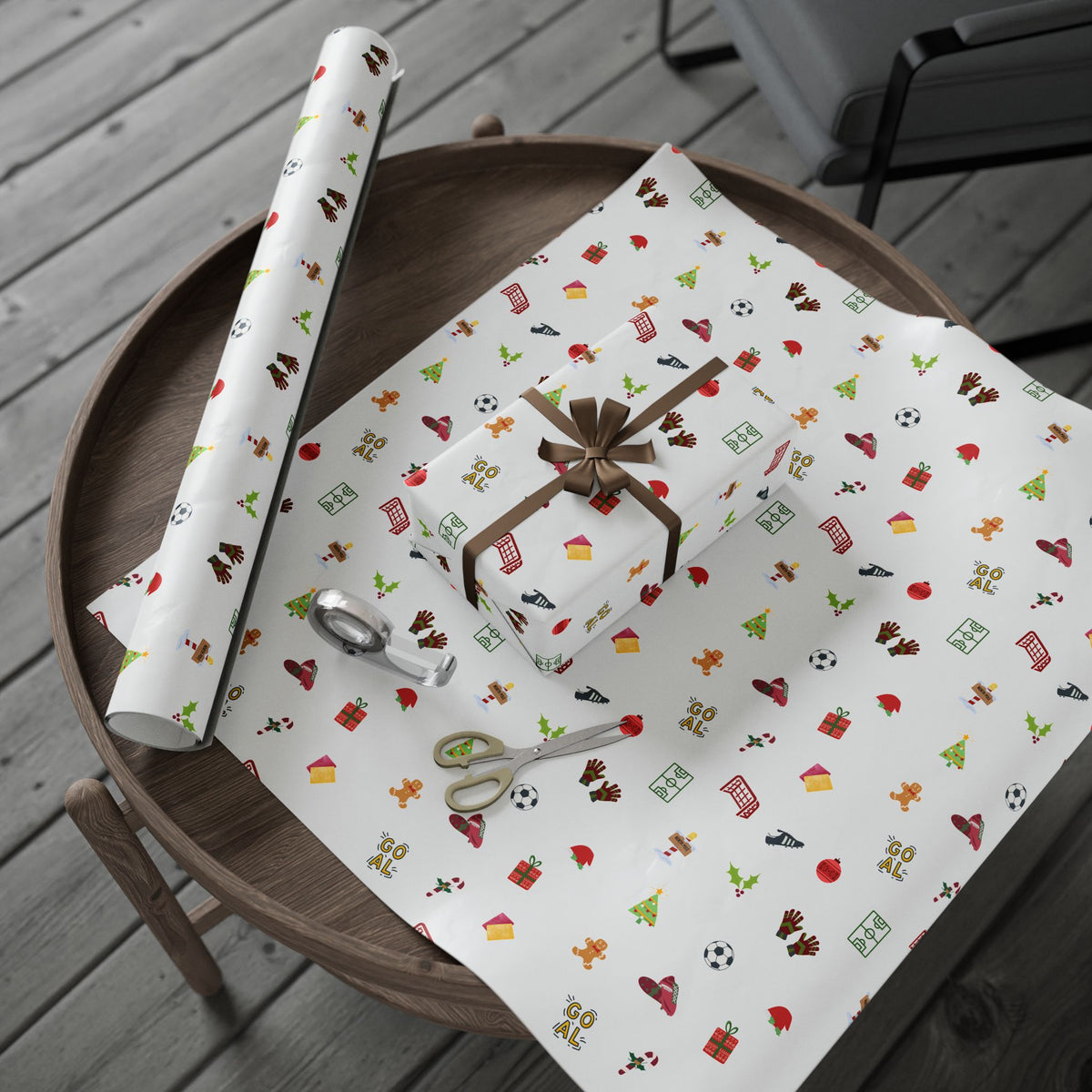 Christmas Icons Wrapping Paper