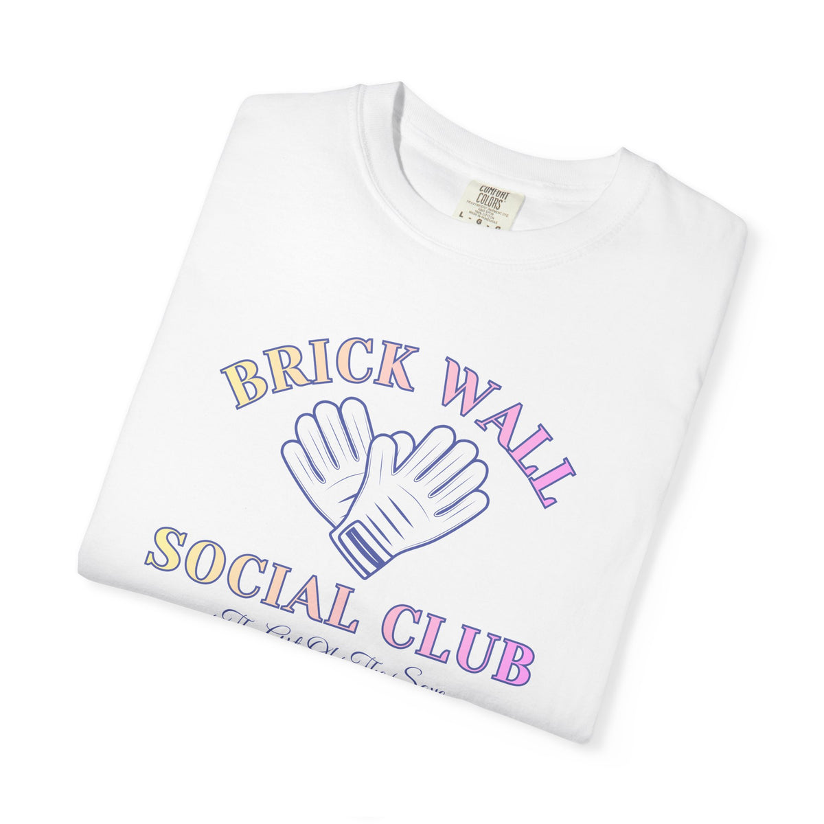 Brick Wall Social Club Keeper Adult T‑Shirt