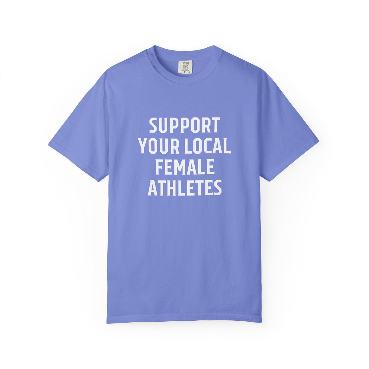 Support Your Local Female Athlete Adult T-Shirt
