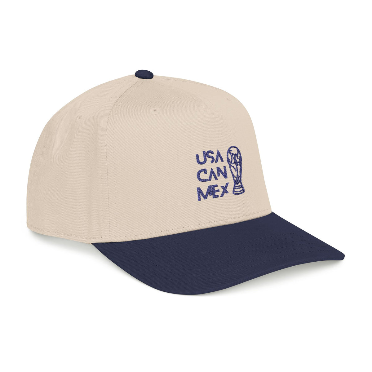 USA Canada Mexico World Cup Mid-Profile Baseball Hat