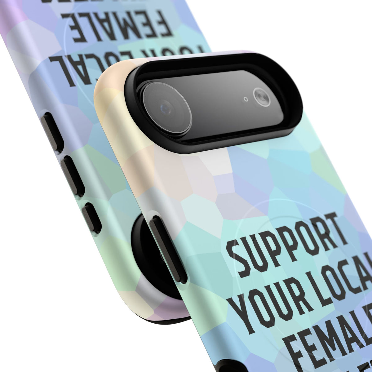 Support Your Local Female Athletes Tough Magnetic Phone Case
