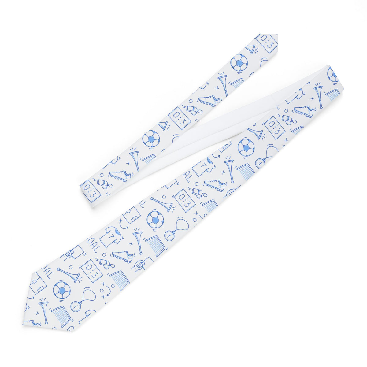 Soccer Icon Necktie for Dads and Coaches