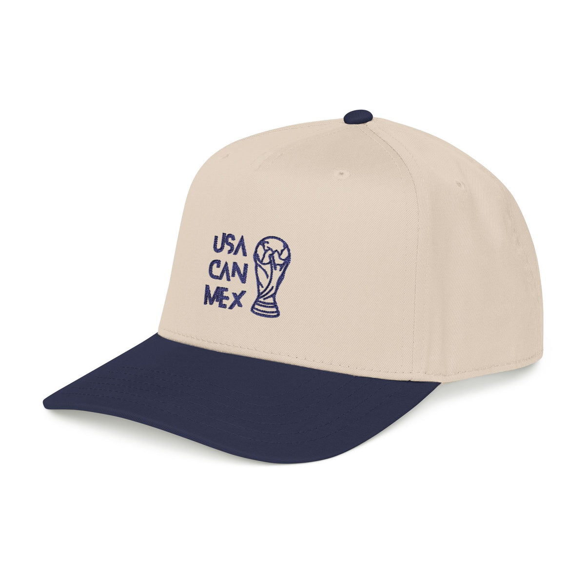 USA Canada Mexico World Cup Mid-Profile Baseball Hat