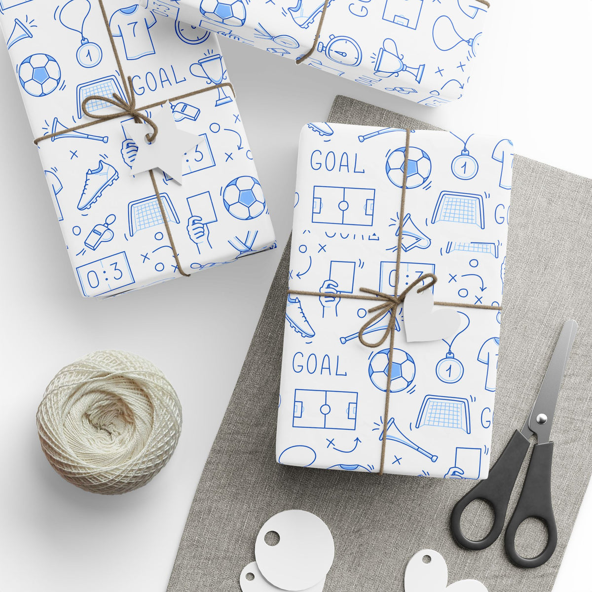Soccer Doodles Wrapping Paper