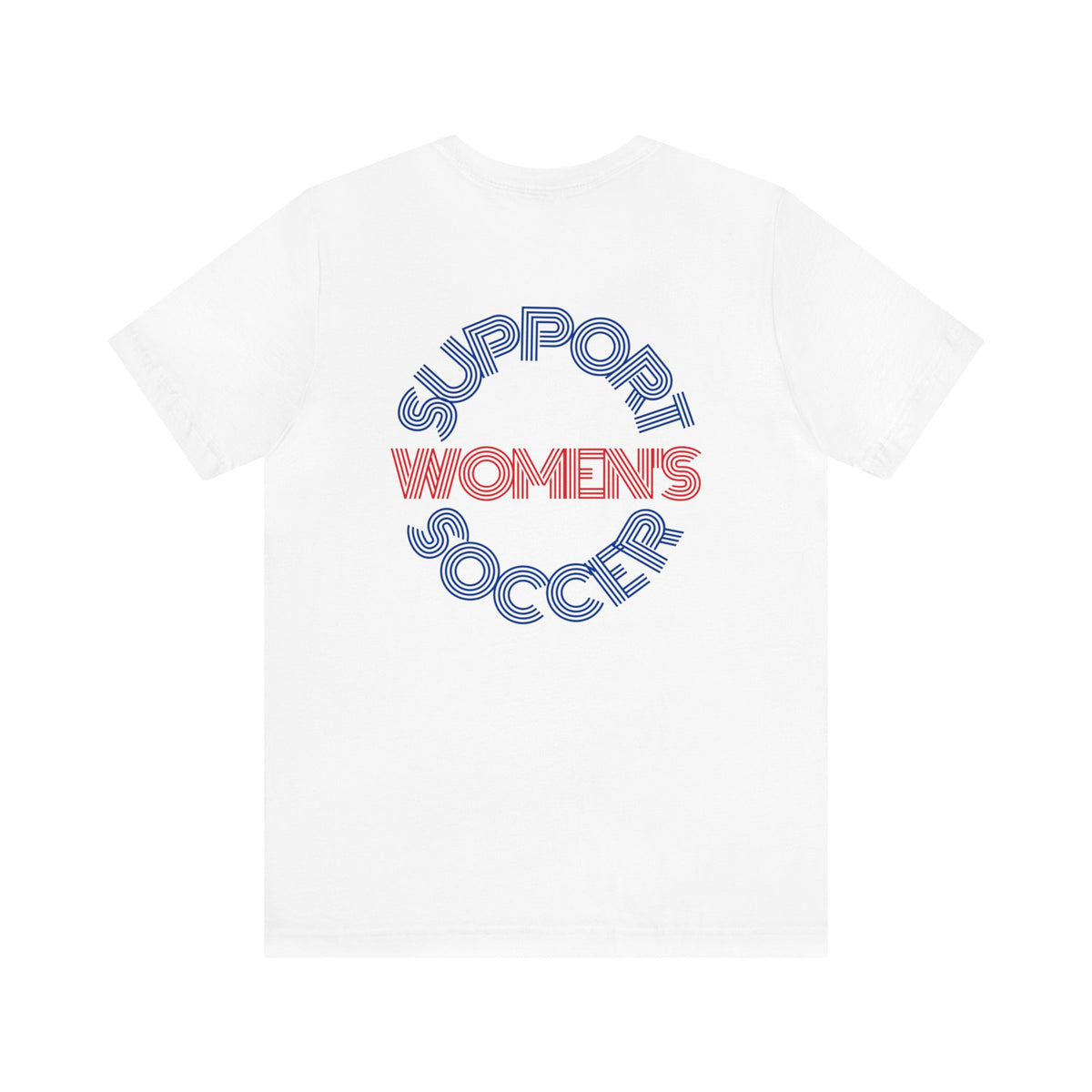USA Support Womens Soccer Adult T-Shirt