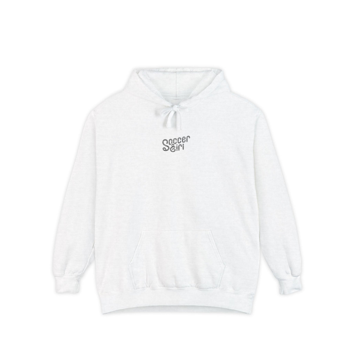 Dear Athlete Behind Me Distressed Hooded Sweatshirt