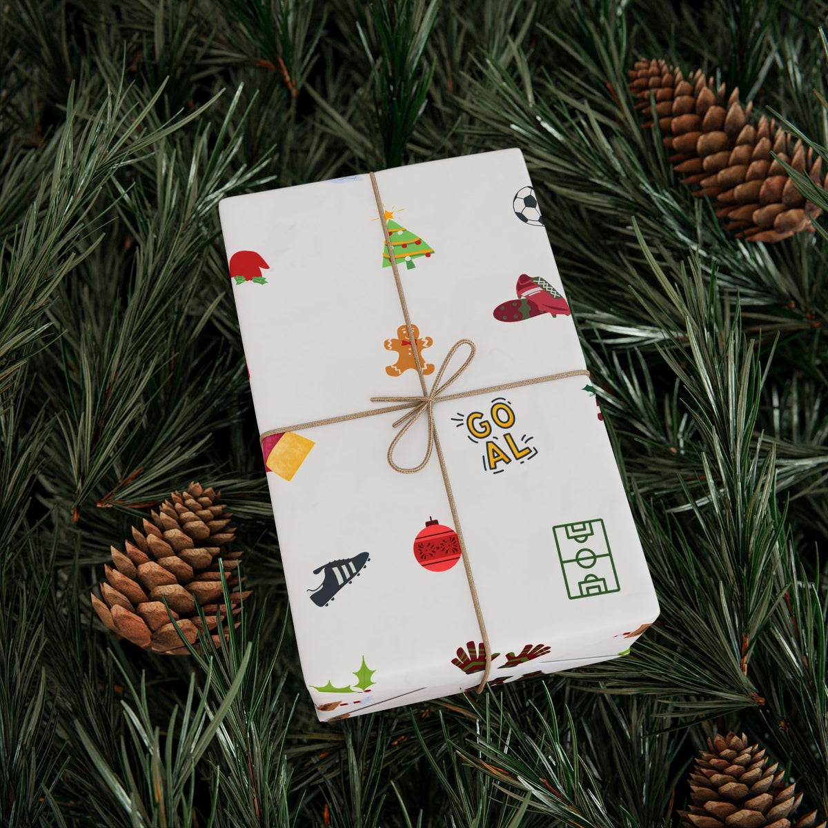 Christmas Icons Wrapping Paper