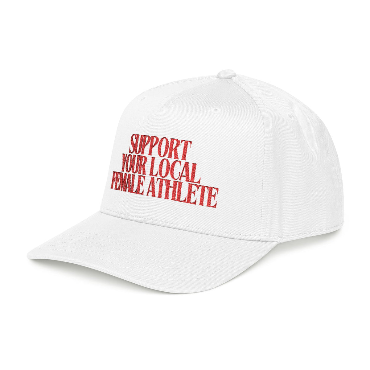 Support Your Local Female Athlete Baseball Hat
