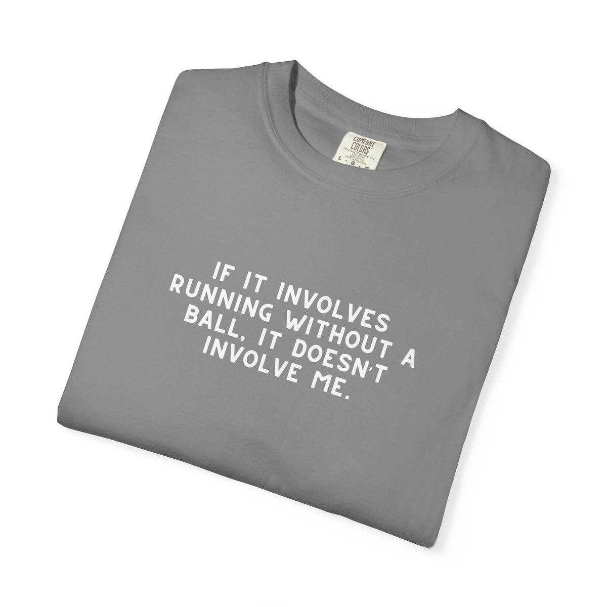 If It Involves Running Adult T-Shirt