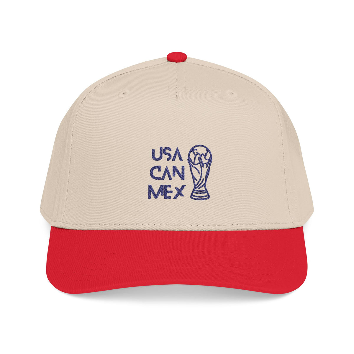 USA Canada Mexico World Cup Mid-Profile Baseball Hat
