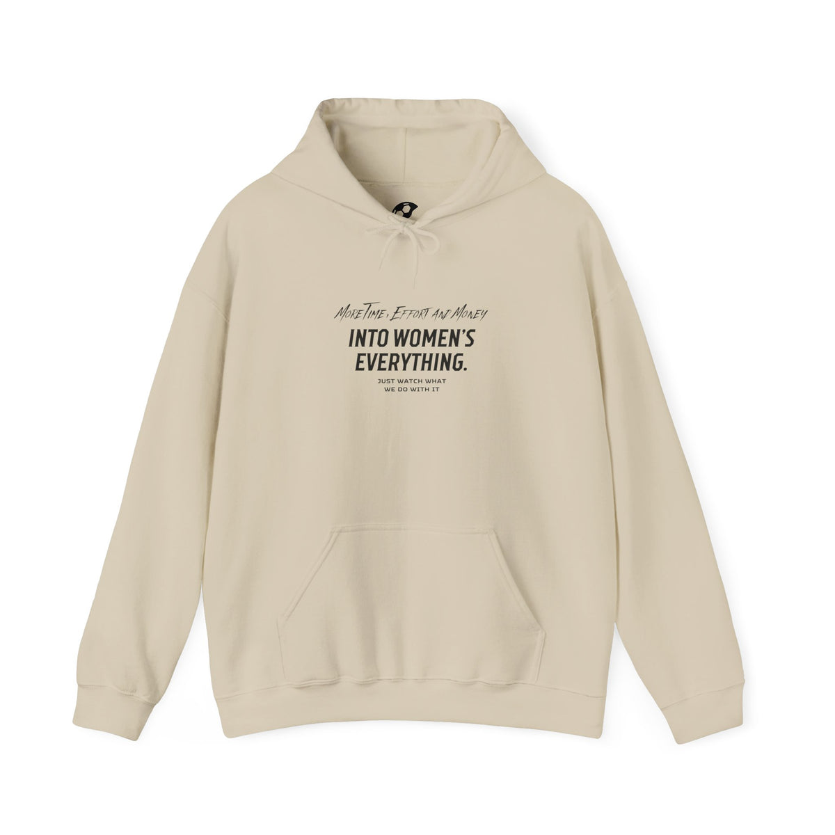 Support Your Local Female Athletes Adult Hooded Sweatshirt