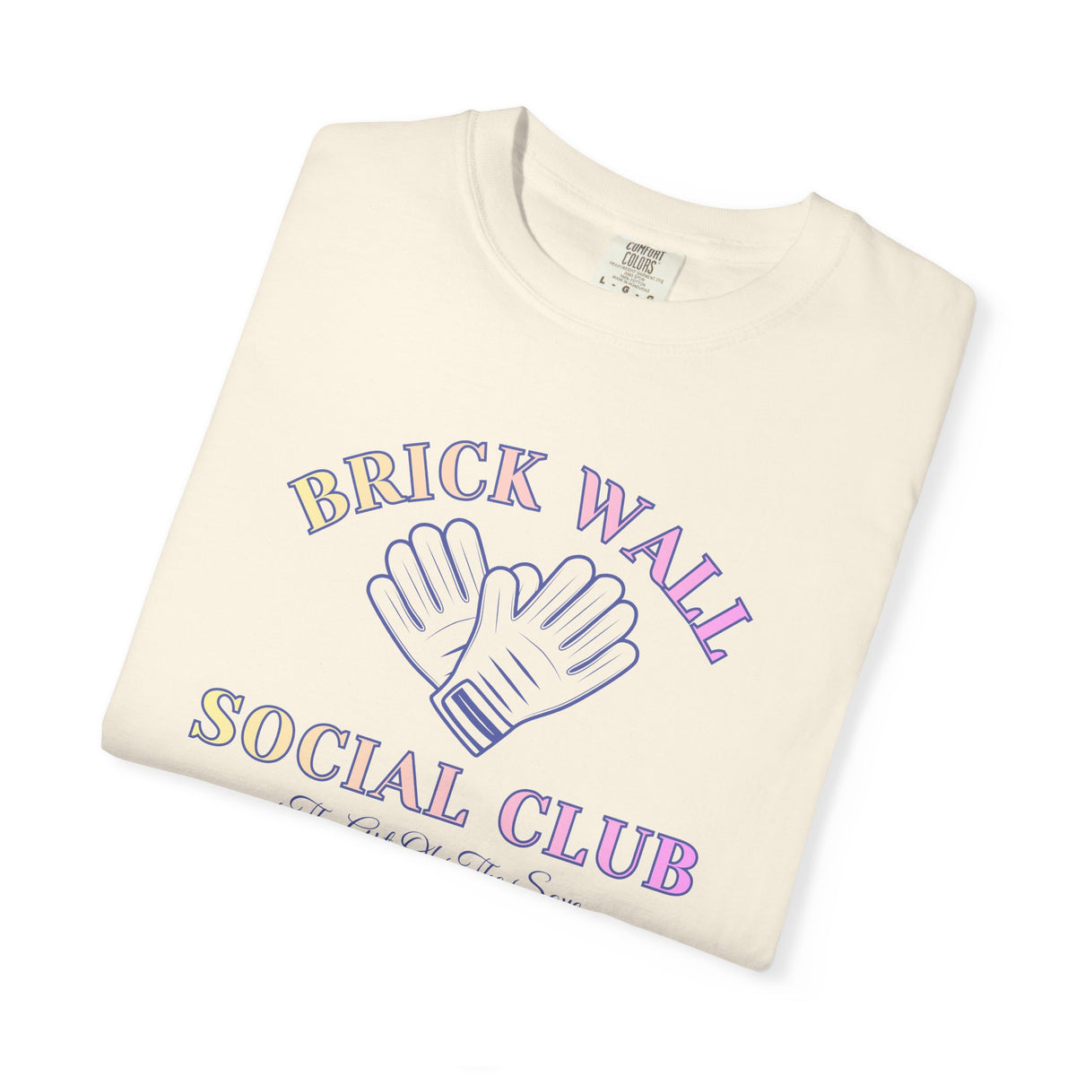 Brick Wall Social Club Keeper Adult T‑Shirt