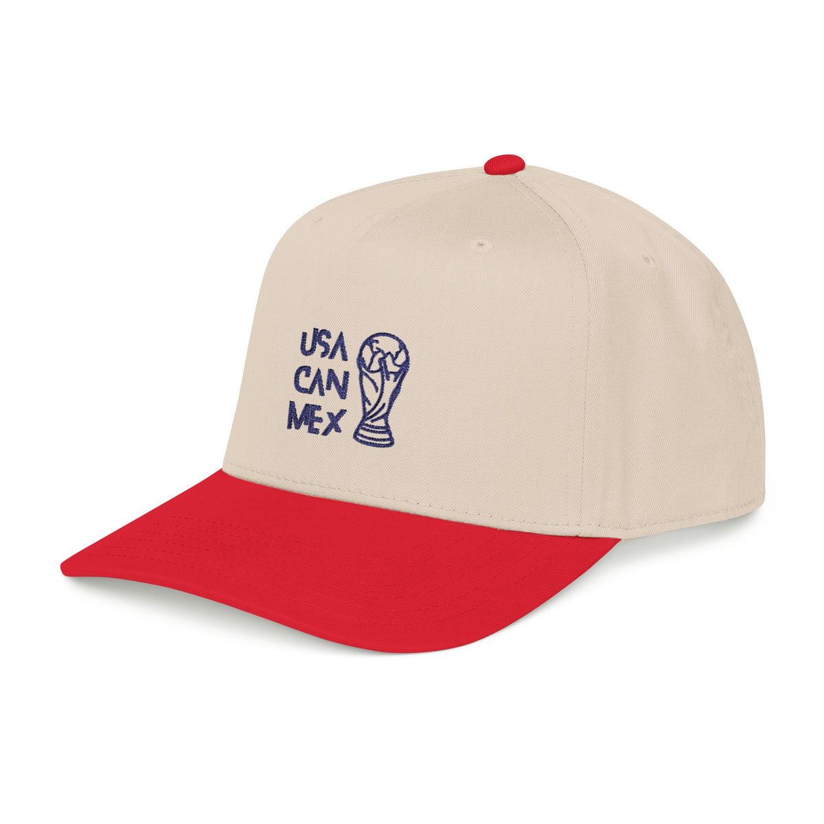 USA Canada Mexico World Cup Mid-Profile Baseball Hat