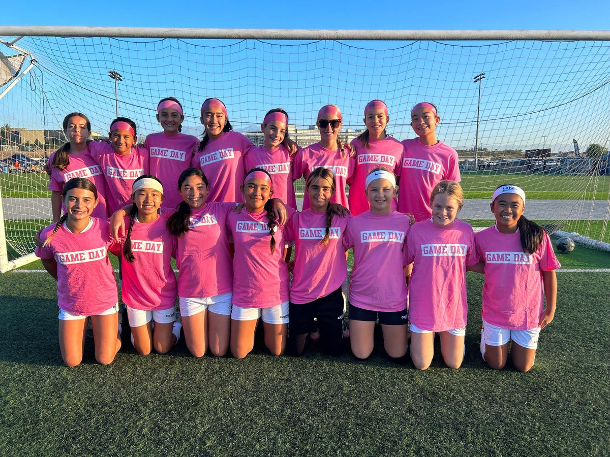 GAME DAY Breast Cancer Adult T-Shirt (TEAM ORDERS!)