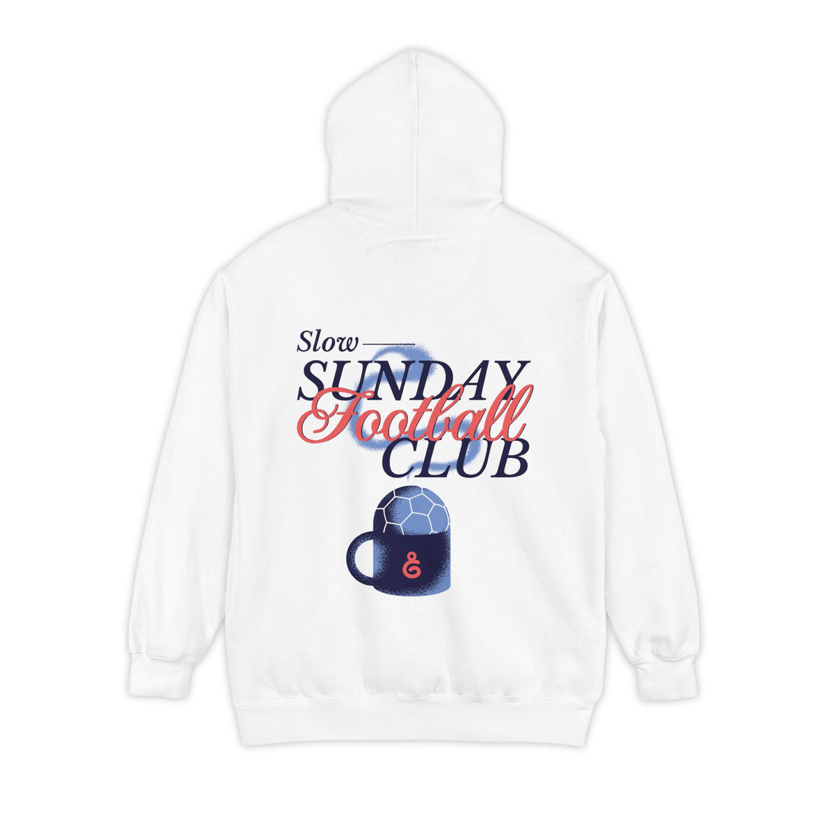 Slow Sunday Football Club Adult Hooded Sweatshirt