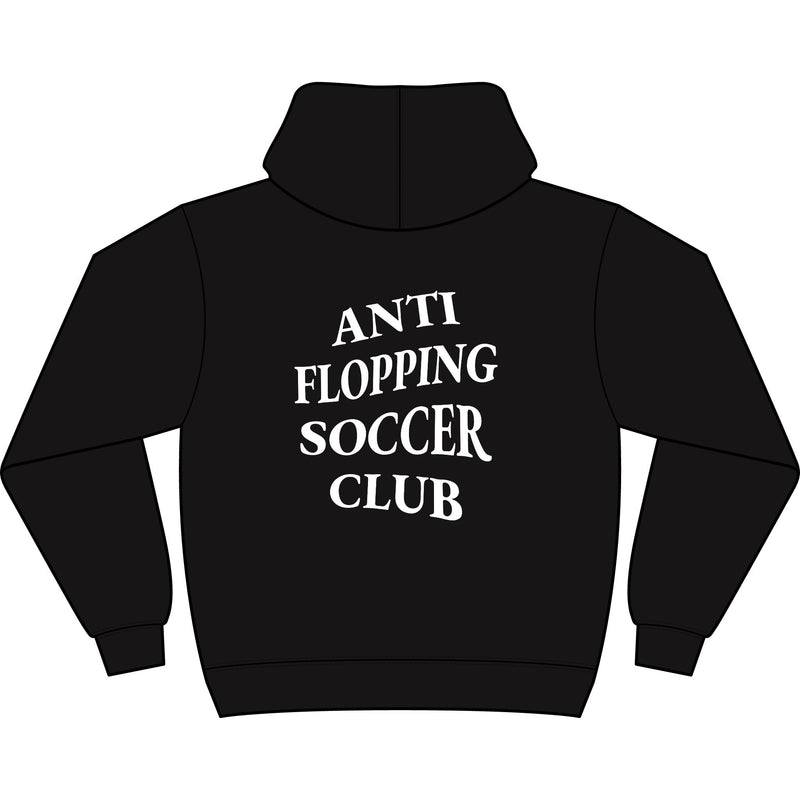 Anti Flopping Soccer Club Adult Hooded Sweatshirt